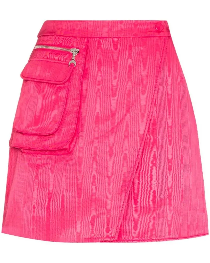 Marine Serre Gewickelter A-Linien-Rock - Rosa Rosa