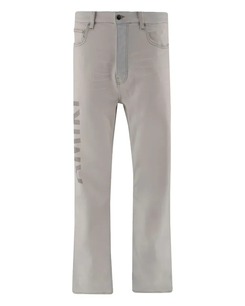 Amiri Jeans mit Logo-Print - Blau Blau