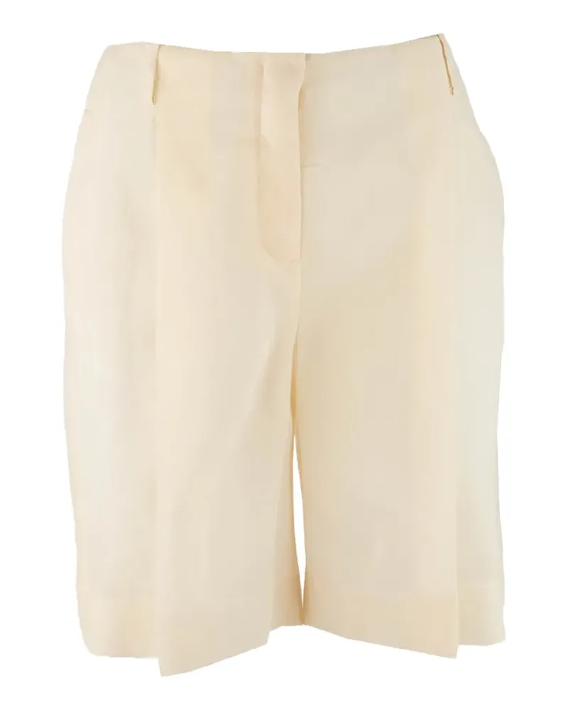 Ermanno Scervino pleated tailored shorts - Nude Nude