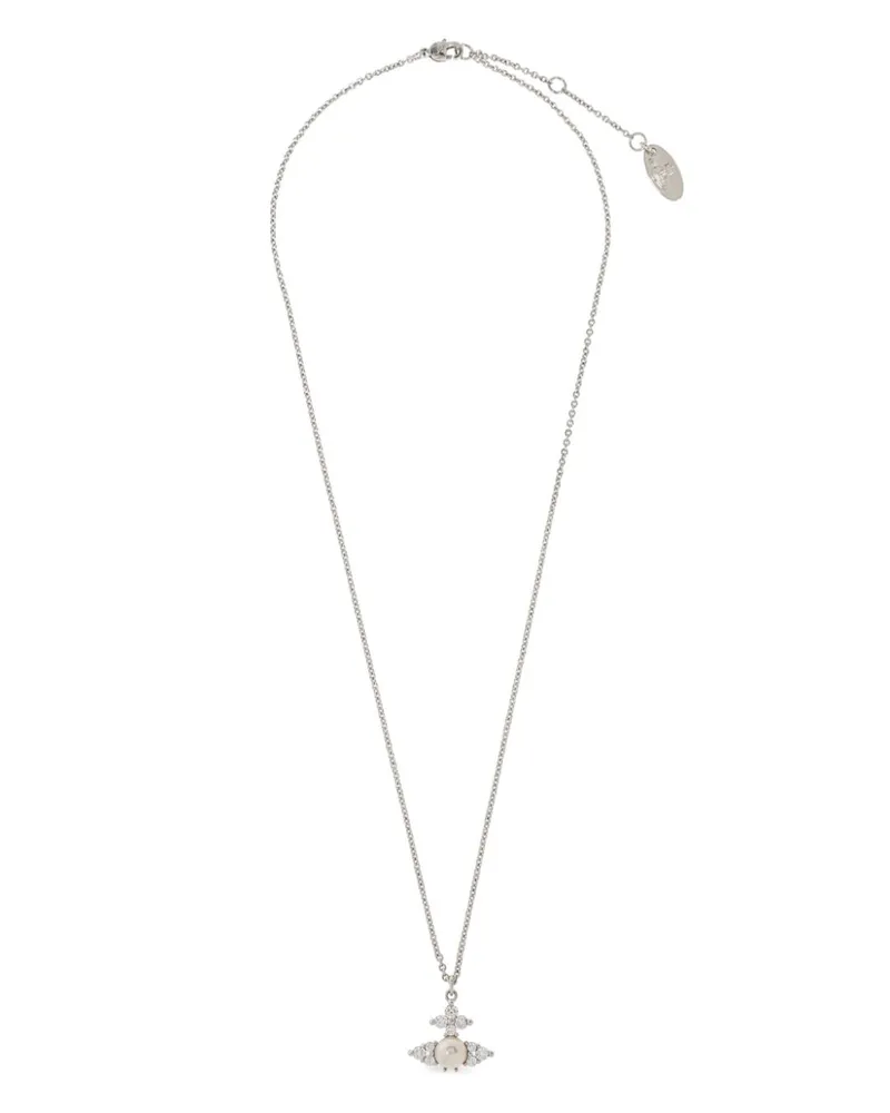 Vivienne Westwood Feodora Halskette mit Anhänger - Silber Silber