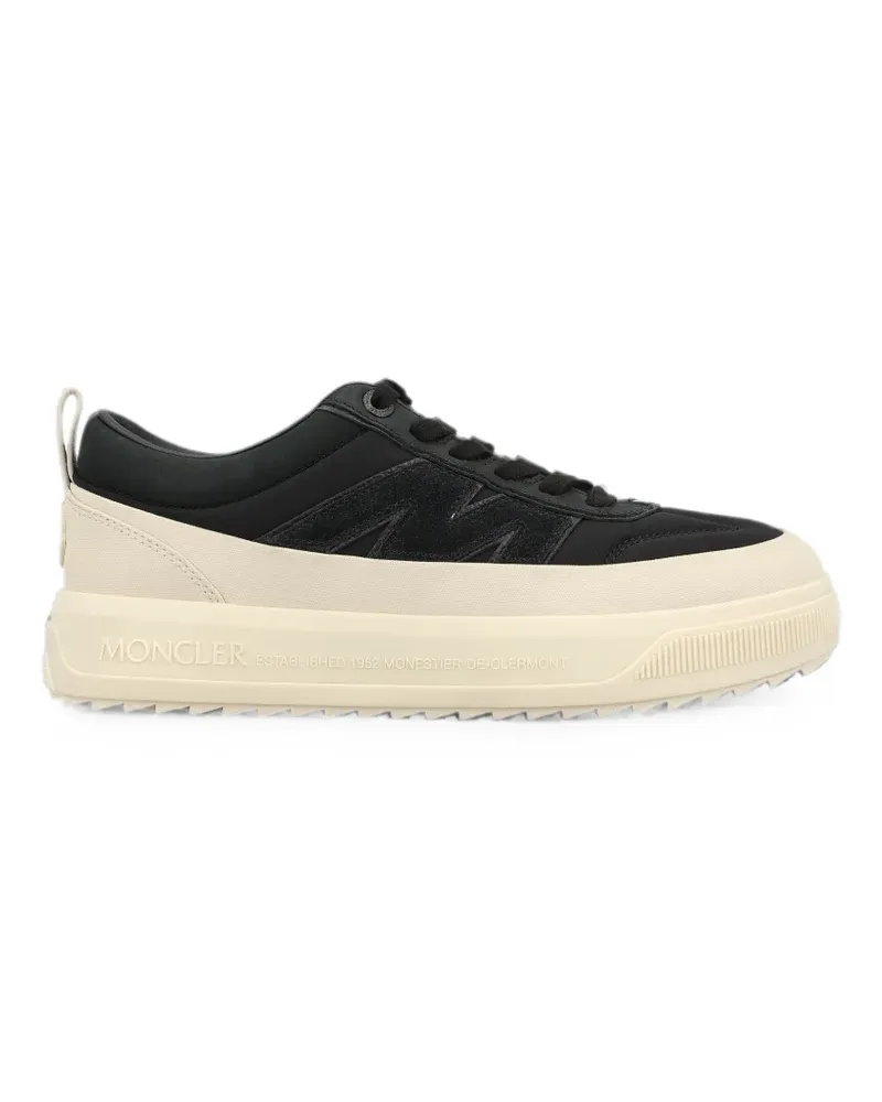 Moncler Altive nubuck & suede trainers - Schwarz Schwarz