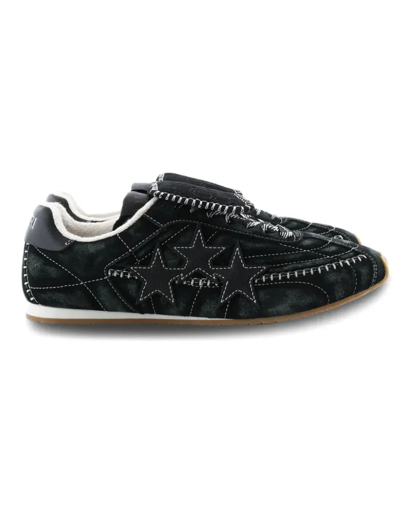 Amiri Sneakers mit Stern-Patch - Schwarz Schwarz