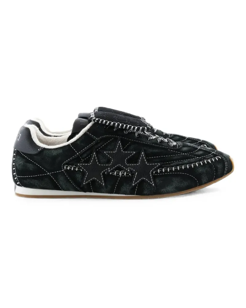 Amiri Sneakers mit Stern-Patch - Schwarz Schwarz