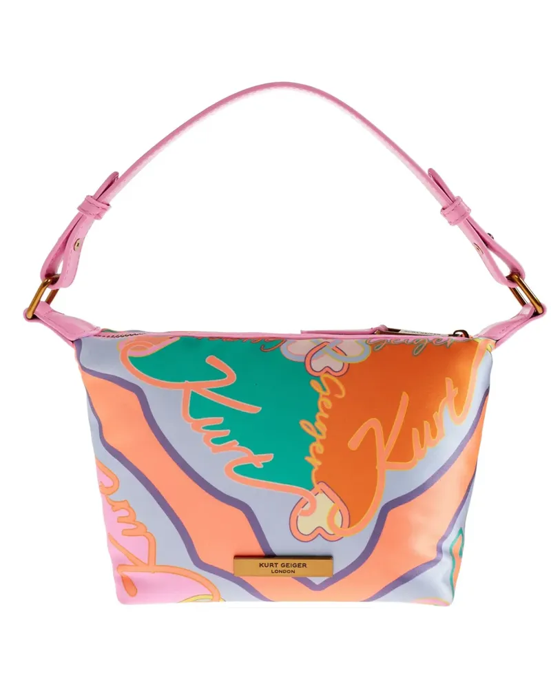 Kurt Geiger logo-embossed mini bag - Violett Violett