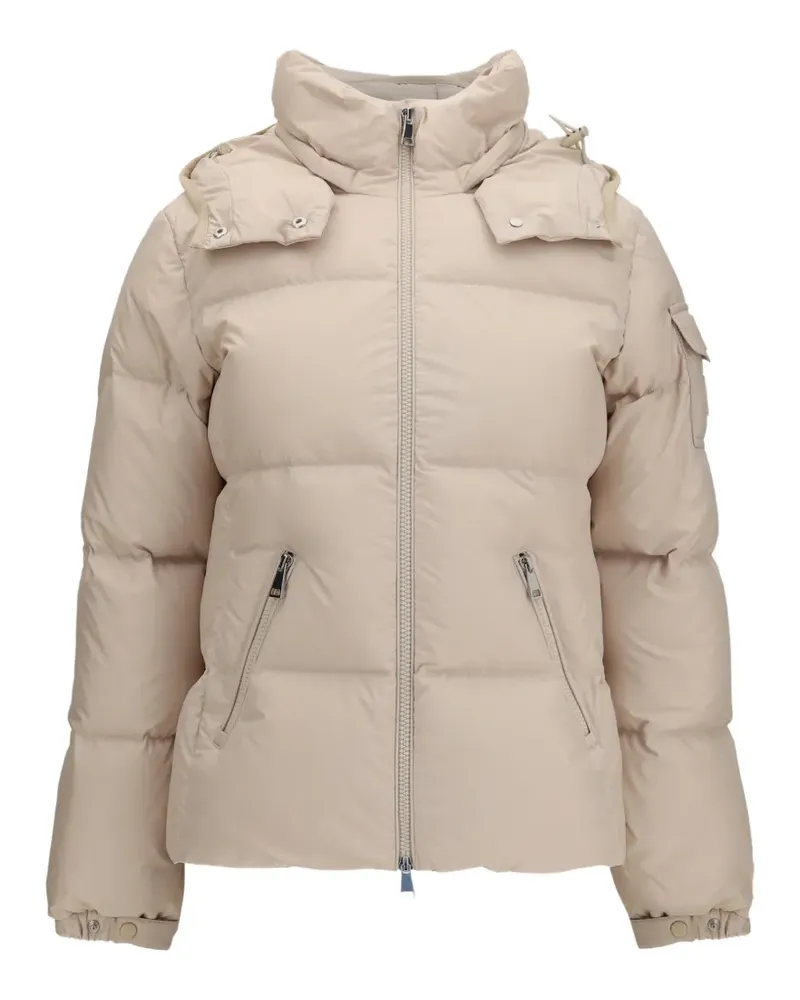 Moncler Fourmines hooded down jacket - Nude Nude