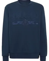 Philipp Plein Gothic Plein Sweatshirt Blau