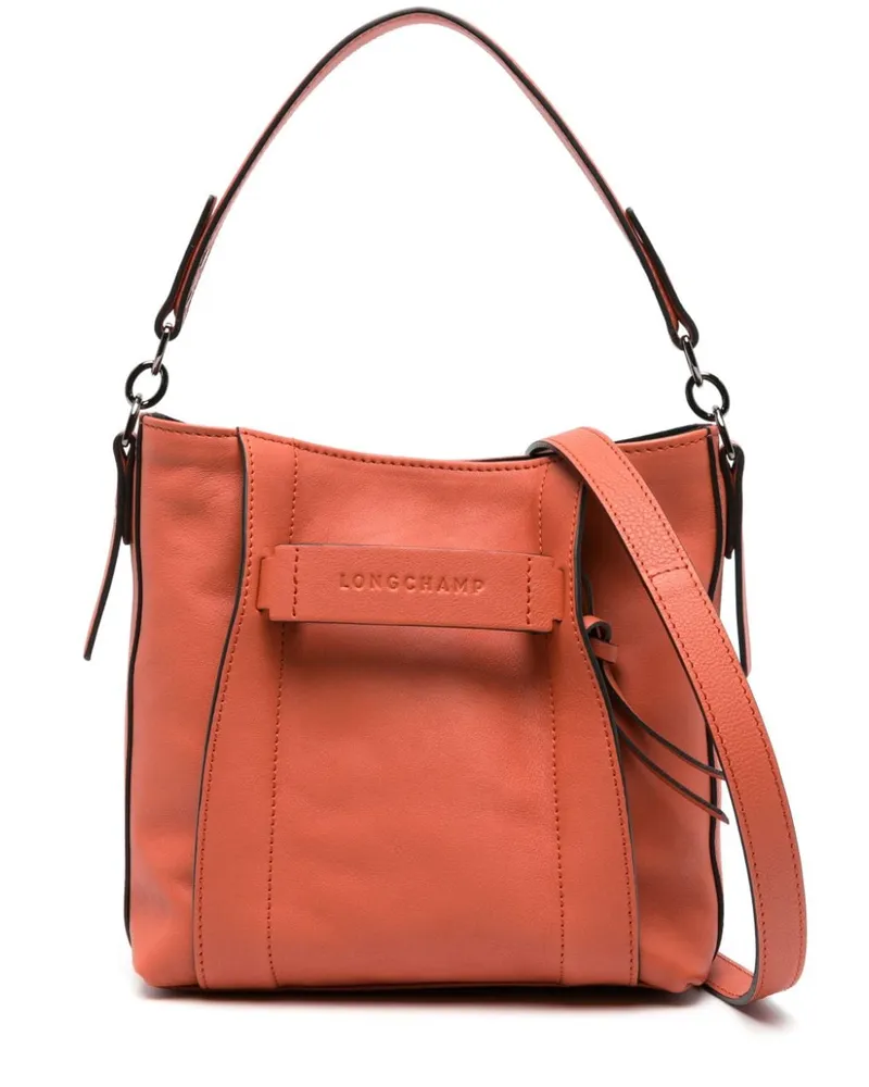 Longchamp Kleine 3D Beuteltasche Orange