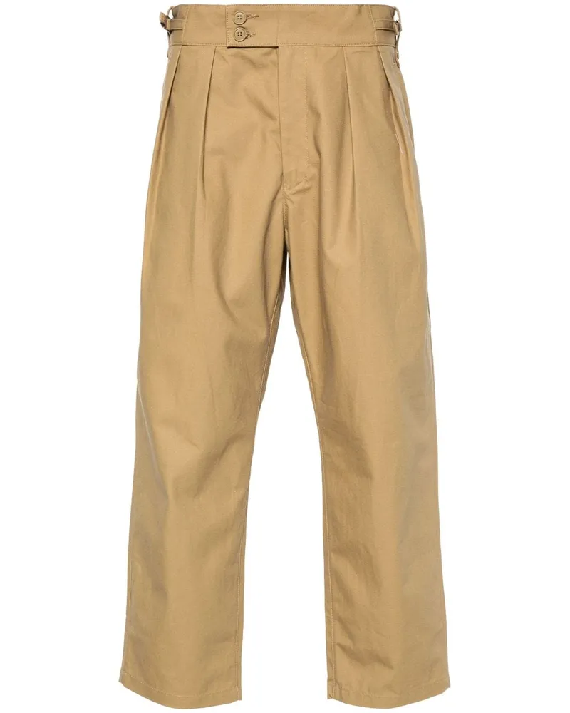 WTAPS Hose mit Faltendetail Nude