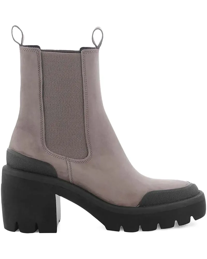 Kennel & Schmenger Chelsea-Boots mit Blockabsatz - Rosa Rosa
