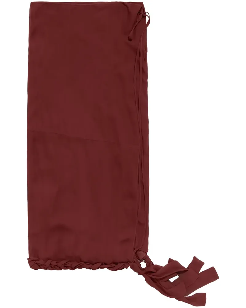 BIMBA Y LOLA Gewickelter Midirock - Braun Braun
