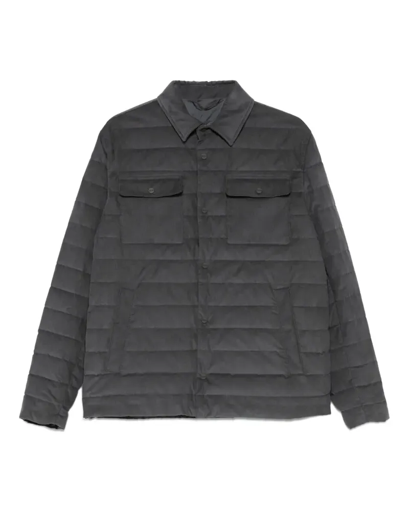 Herno Jacke mit mehreren Taschen - Grau Grau