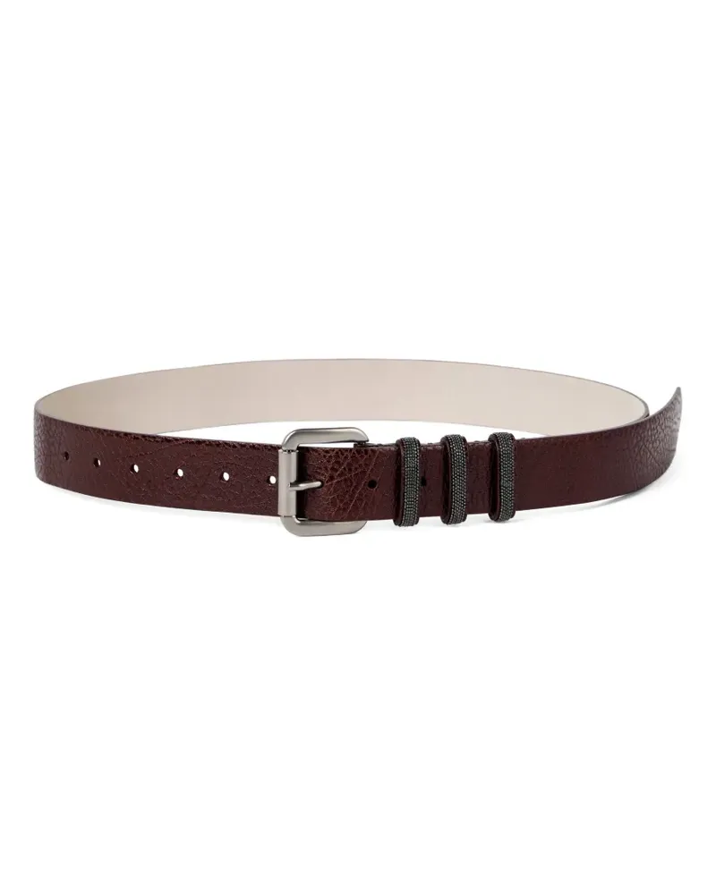 Brunello Cucinelli Klassischer Gürtel - Braun Braun