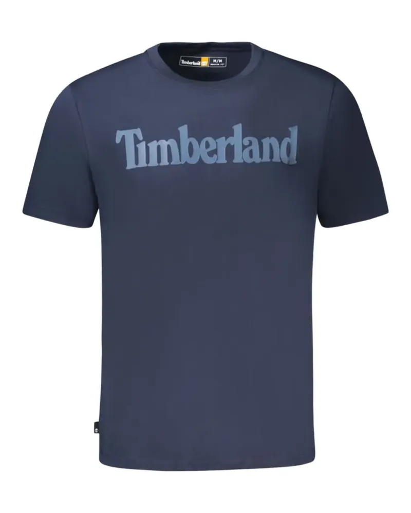 Timberland T-Shirt mit Logo-Print - Blau Blau