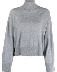 P.A.R.O.S.H. P.A.R.O H. Sweatshirt mit Rollkragen Grau