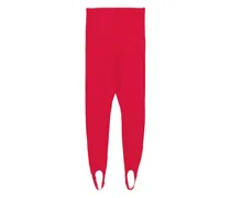 Leggings mit Steg - Rot