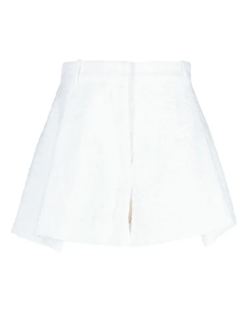 THE MANNEI Toledo embroidered shorts - Weiß Weiß