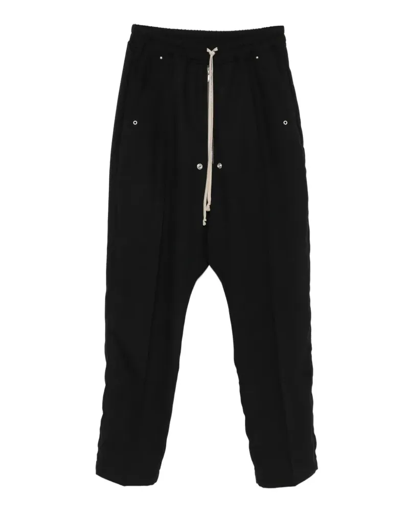 Rick Owens Baggy-Hose mit Kordelzug - Schwarz Schwarz