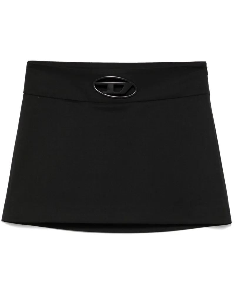 Diesel O-Dixy Minirock - Schwarz Schwarz