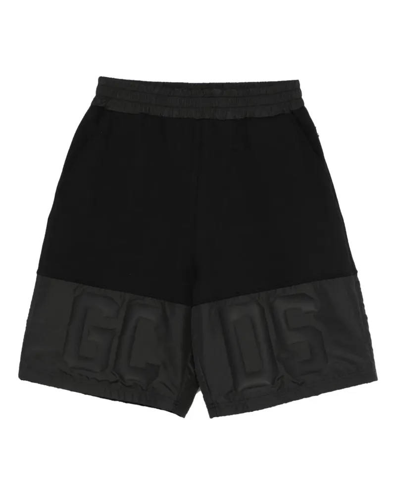 GCDS Joggingshorts mit Logo-Band - Schwarz Schwarz