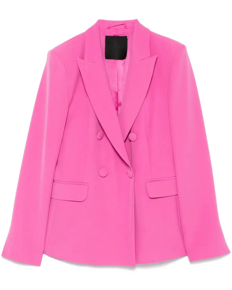 Liu Jo Doppelreihiger Blazer - Rosa Rosa