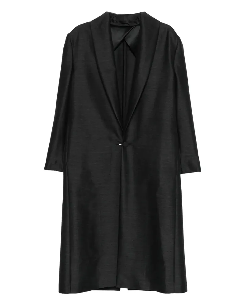 Alberta Ferretti single-breasted coat - Grau Grau