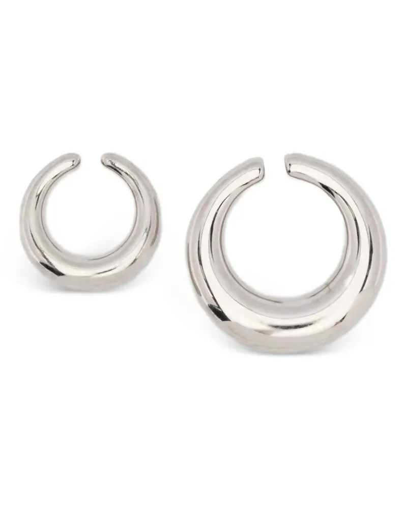 PANCONESI Circle ear cuffs - Silber Silber