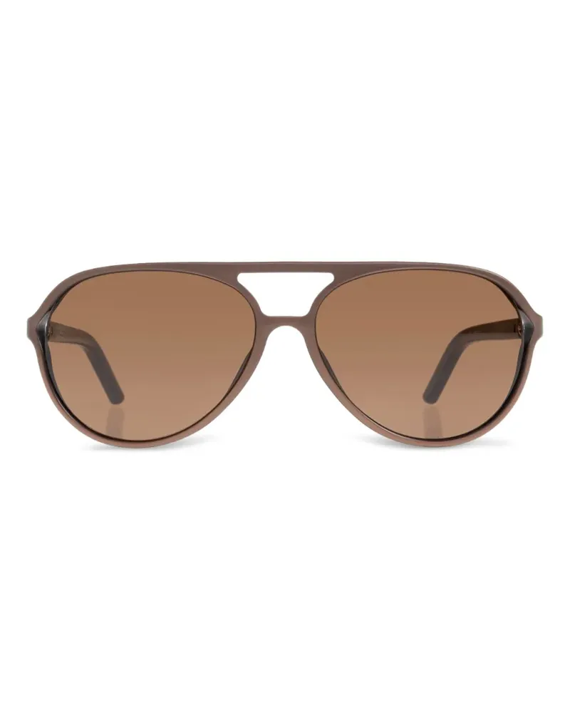 Jacquemus Getönte Pilotenbrille - Braun Braun