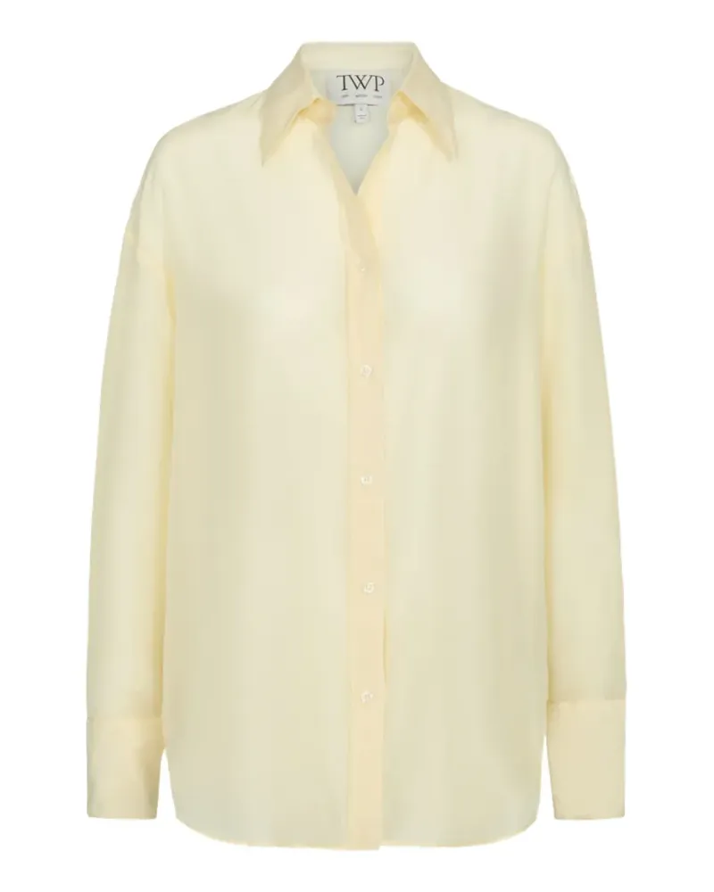 TWP buttoned collared shirt - Gelb Gelb