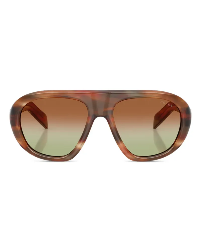 Prada round-frame sunglasses - Braun Braun