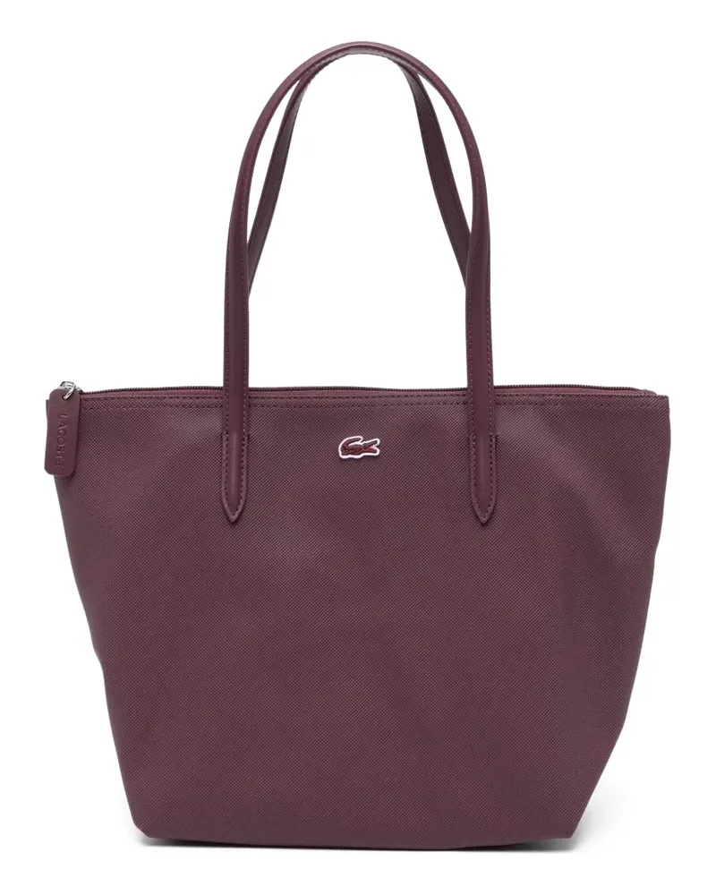 Lacoste Shopper mit Logo-Stickerei - Rot Rot