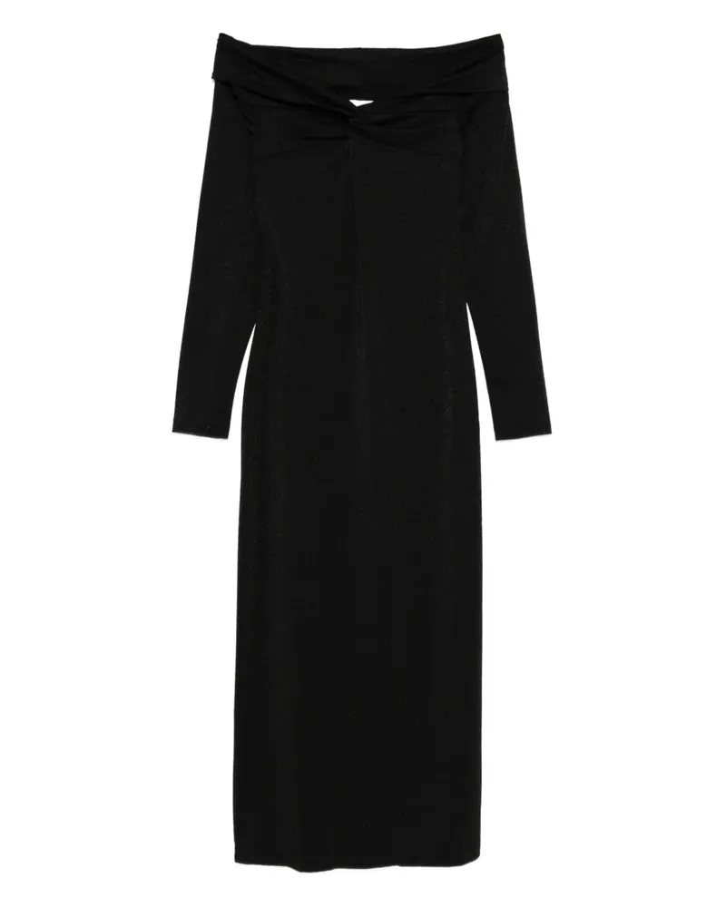 ottod’Ame Schulterfreies Kleid - Schwarz Schwarz