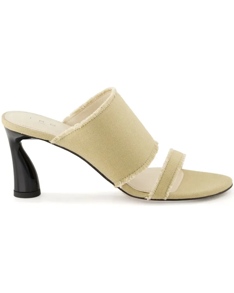 IRO Garnett Mules 75mm - Nude Nude