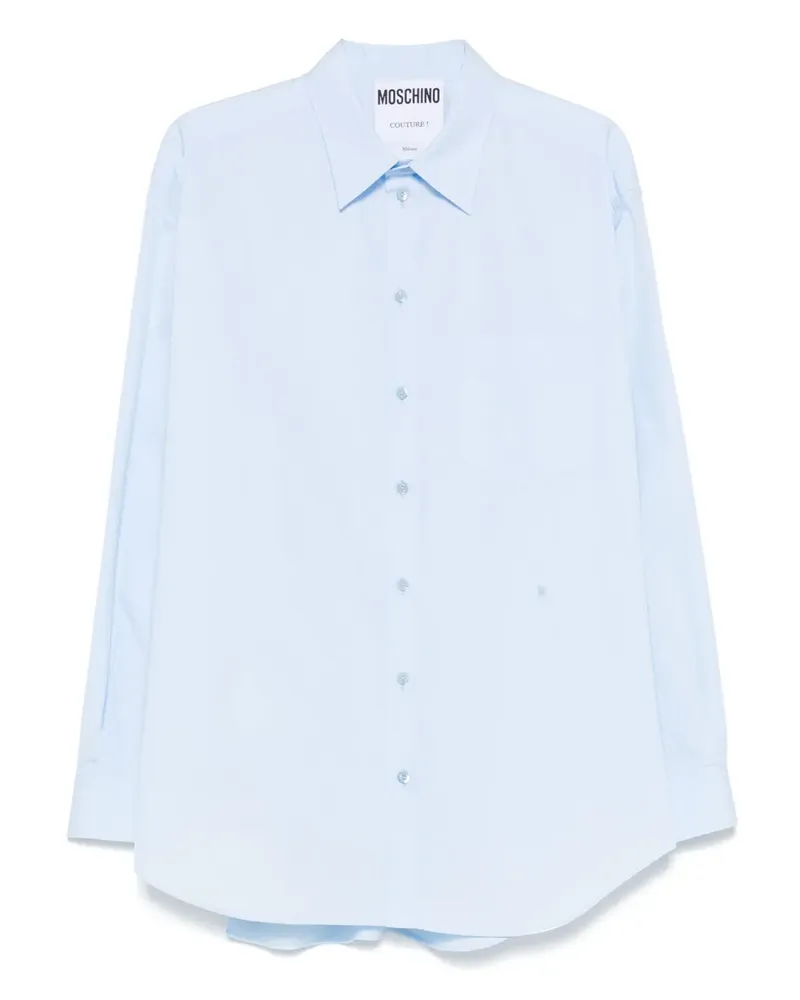 Moschino Klassisches Hemd - Blau Blau