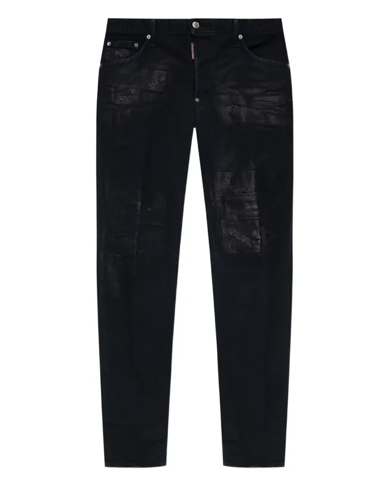 Dsquared2 Jeans im Distressed-Look - Schwarz Schwarz