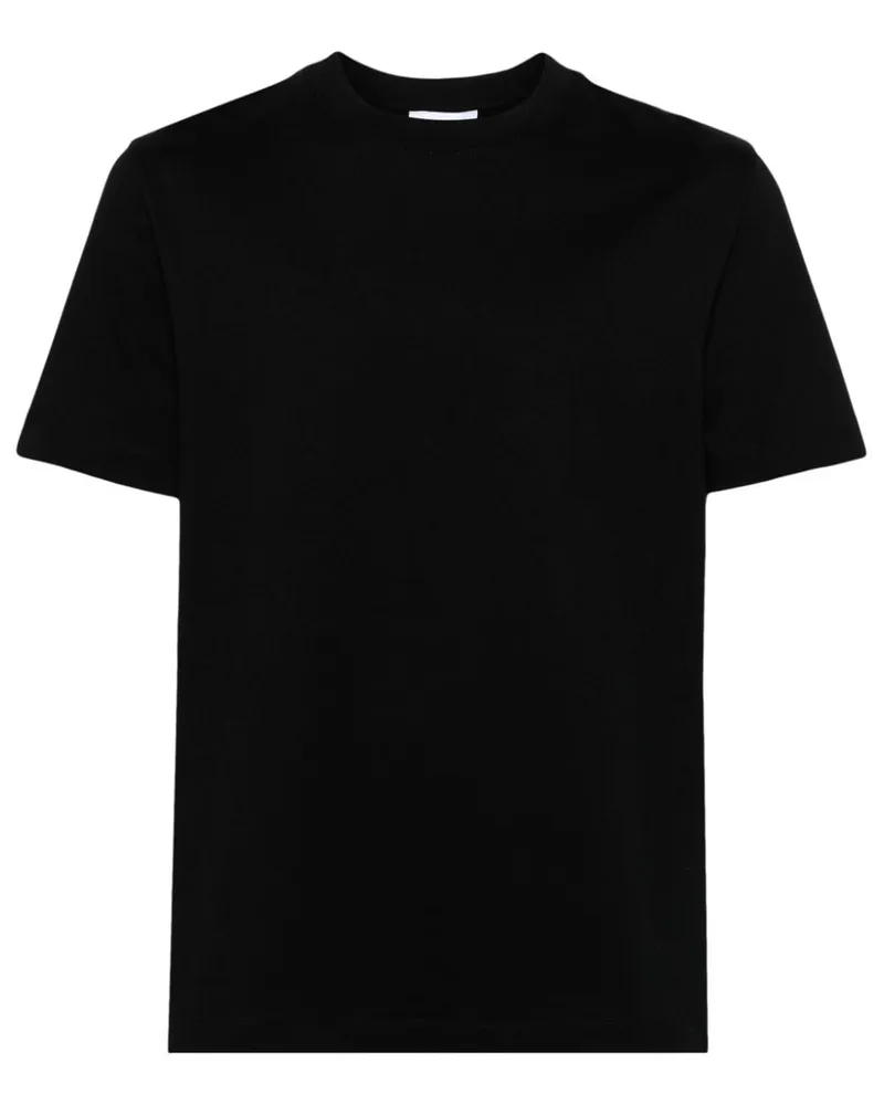 Helmut Lang T-Shirt mit Logo-Print Schwarz