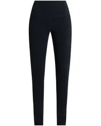 Lacoste Leggings mit Logo-Applikation Schwarz