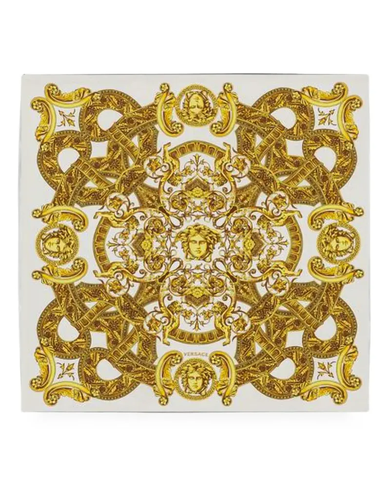 Versace Barocco Medusa scarf - Weiß Weiß
