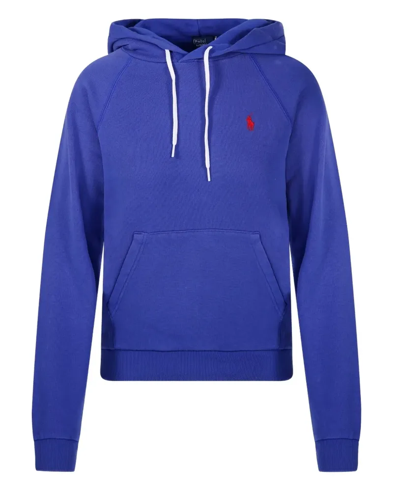 Ralph Lauren Hoodie mit Polo Pony - Blau Blau