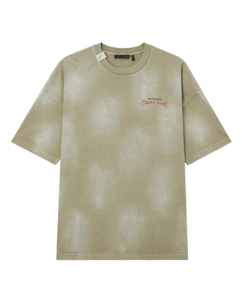 FIVE CM T-Shirt mit grafischem Print - Grün Grün