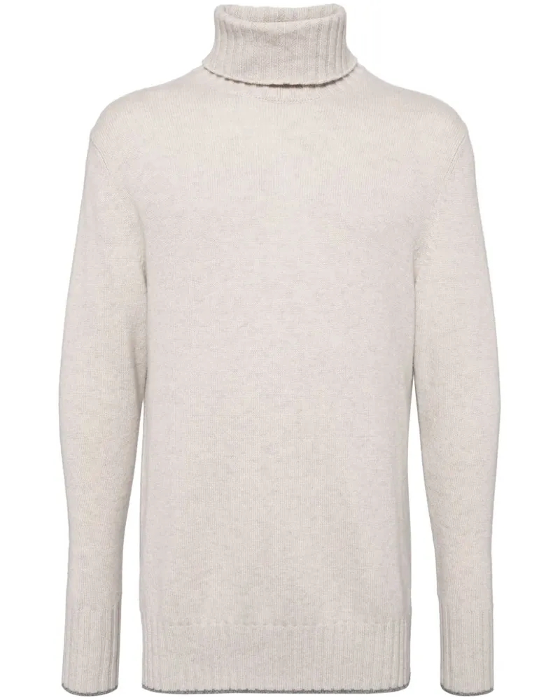 N.Peal Brompton Pullover mit Rollkragen - Nude Nude