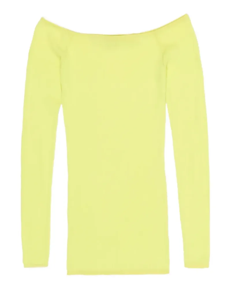BIMBA Y LOLA Schulterfreies Oberteil - Gelb Gelb