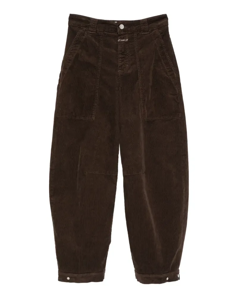 Closed Rhannon corduroy panelled trousers - Braun Braun