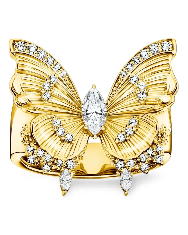 Thomas Sabo Butterfly Paradise cocktail ring - Gold Gold