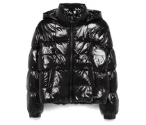 Gesteppte Jacke - Schwarz