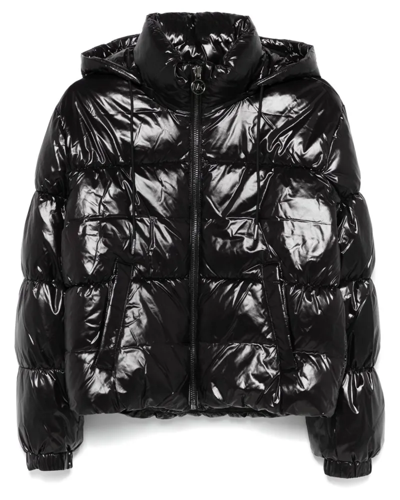 Michael Kors Gesteppte Jacke - Schwarz Schwarz