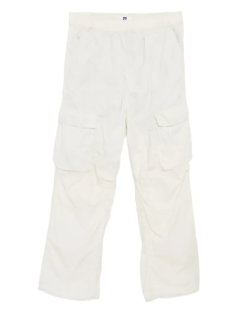 Izzue Hose mit aufgesetzten Taschen - Weiß Weiß