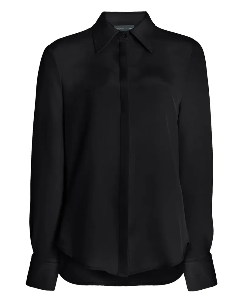 Brandon Maxwell Spence shirt - Schwarz Schwarz