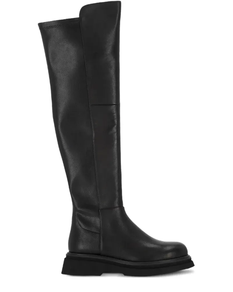 Bruno Premi Overknee-Stiefel - Schwarz Schwarz