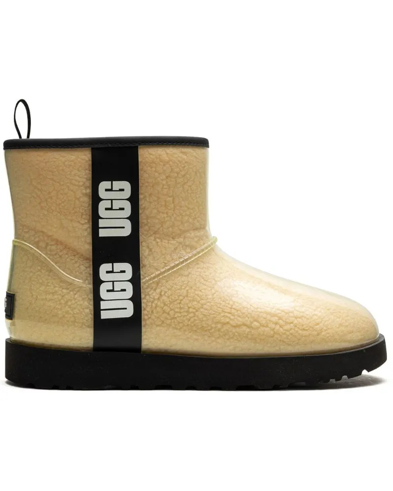 UGG Classic Clear Natural Black Stiefel - Nude Nude