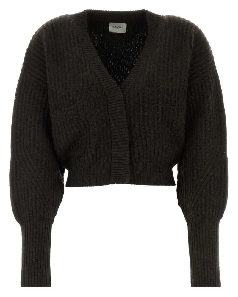 Le Kasha 1918 Klassischer Cardigan - Braun Braun
